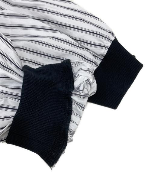 3.1 phillip lim（スリーワンフィリップリム）3.1 phillip lim (スリーワンフィリップリム) ドッキングワンピース ブラック×ホワイト サイズ:Mの古着・服飾アイテム