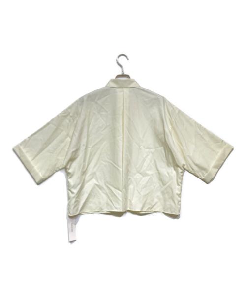 house of lotus（ハウスオブロータス）HOUSE OF LOTUS (ハウスオブロータス) コットンブロードショートシャツ アイボリー サイズ:Mの古着・服飾アイテム