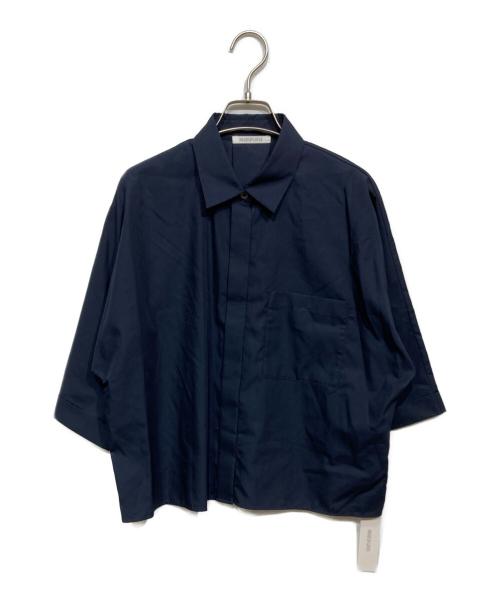 house of lotus（ハウスオブロータス）house of lotus (ハウスオブロータス) コットンブロードショートシャツ ネイビー サイズ:Mの古着・服飾アイテム