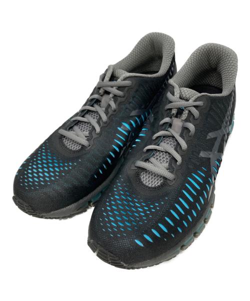 asics（アシックス）asics (アシックス) GEL-QUANTUM 360 I BLACK/AQUARIUM ブラック×ブルー サイズ:28.5の古着・服飾アイテム