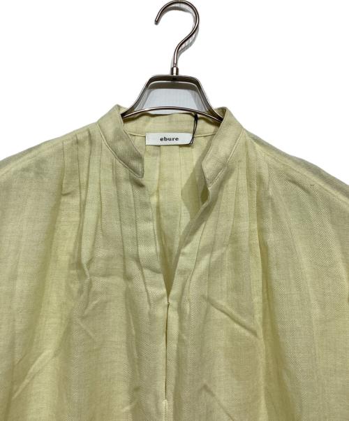 ebure（エブール）ebure (エブール) ウールベルテッドワンピース イエロー サイズ:36の古着・服飾アイテム