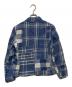 POLO RALPH LAUREN (ポロ・ラルフローレン) パッチワークリネンジャケット インディゴ サイズ:6：15000円