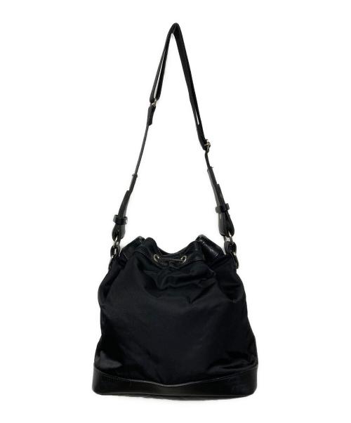 PORTER（ポーター）PORTER (ポーター) STRING DRAWSTRING BAG(S) ブラックの古着・服飾アイテム