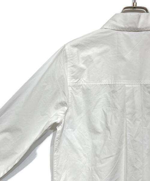 GANNI（ガニー）Ganni (ガニー) フロントフリルシャツ ホワイト サイズ:32の古着・服飾アイテム