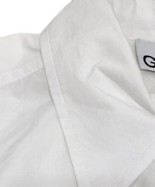 GANNI（ガニー）Ganni (ガニー) フロントフリルシャツ ホワイト サイズ:32の古着・服飾アイテム