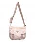 PRADA (プラダ) RE NYLON メッセンジャーバッグ ピンク：60000円