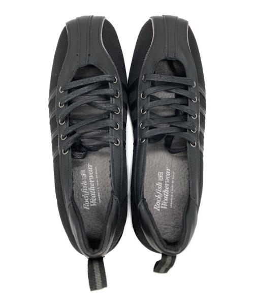 Rockfish Weatherwear（ロックフィッシュウェザーウェア）Rockfish Weatherwear (ロックフィッシュウェザーウェア) BLISS LACEUP SNEAKERS ブラック サイズ:UK4の古着・服飾アイテム