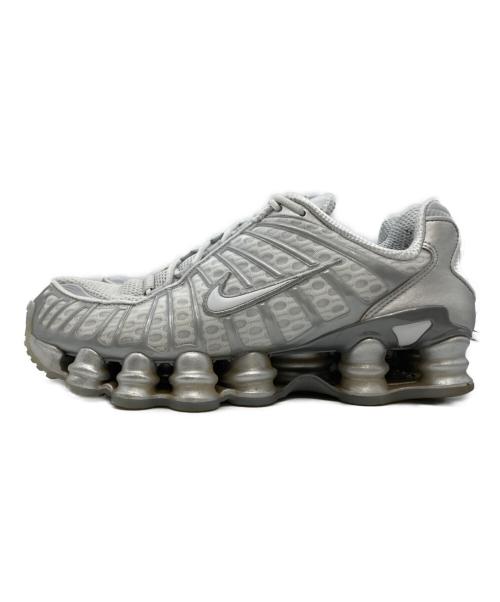 NIKE（ナイキ）NIKE (ナイキ) SHOX TL PURE PLATINUM/CHROME ホワイト サイズ:25の古着・服飾アイテム