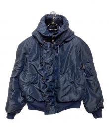 US AIR FORCE（ユーエスエアフォース）の古着「N-2A FLIGHT JACKET」｜ネイビー