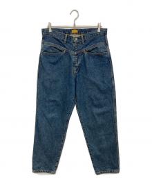 HUMAN MADE（ヒューマンメイド）の古着「TAPERED DENIM PANTS」｜インディゴ