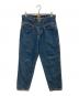 HUMAN MADE（ヒューマンメイド）の古着「TAPERED DENIM PANTS」｜インディゴ