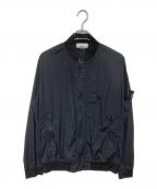 STONE ISLANDストーンアイランド）の古着「Skin Touch Bomber Jacket」｜ブラック