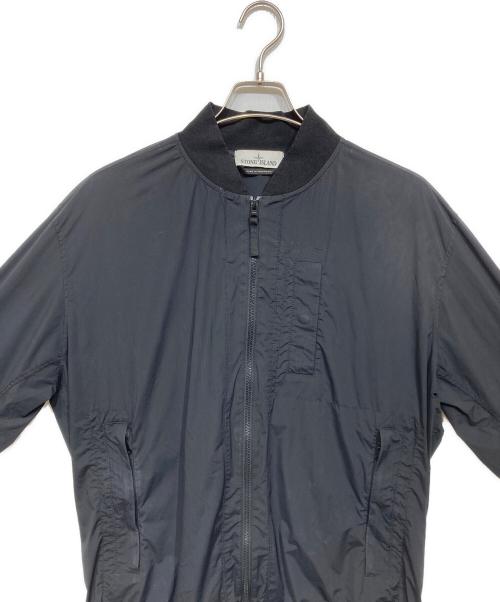 STONE ISLAND（ストーンアイランド）STONE ISLAND (ストーンアイランド) Skin Touch Bomber Jacket ブラック サイズ:XLの古着・服飾アイテム