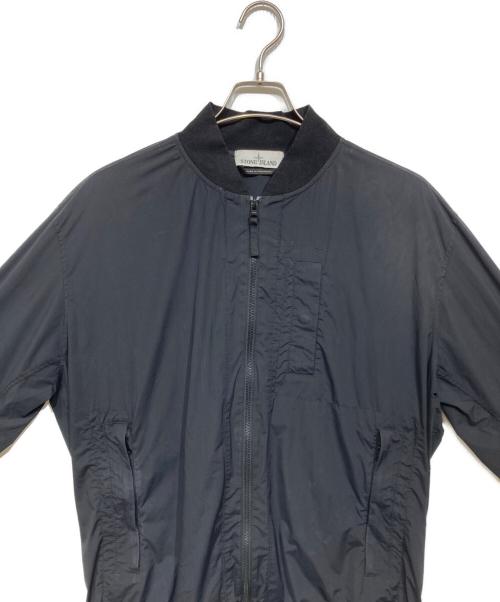 STONE ISLAND（ストーンアイランド）STONE ISLAND (ストーンアイランド) Skin Touch Bomber Jacket ブラック サイズ:XLの古着・服飾アイテム
