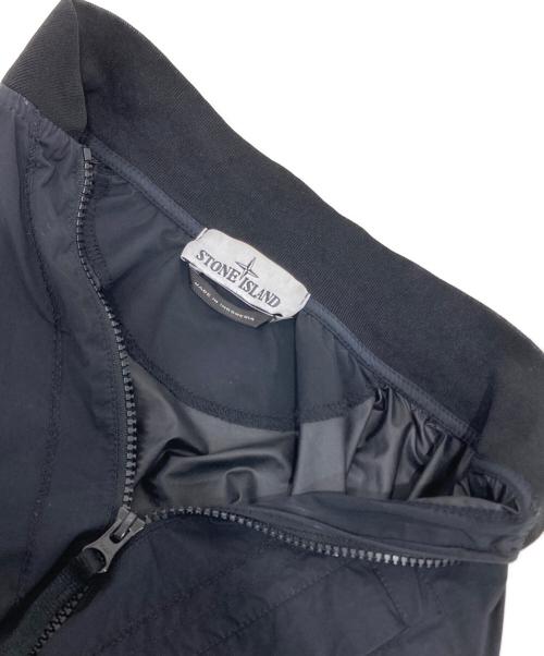 STONE ISLAND（ストーンアイランド）STONE ISLAND (ストーンアイランド) Skin Touch Bomber Jacket ブラック サイズ:XLの古着・服飾アイテム