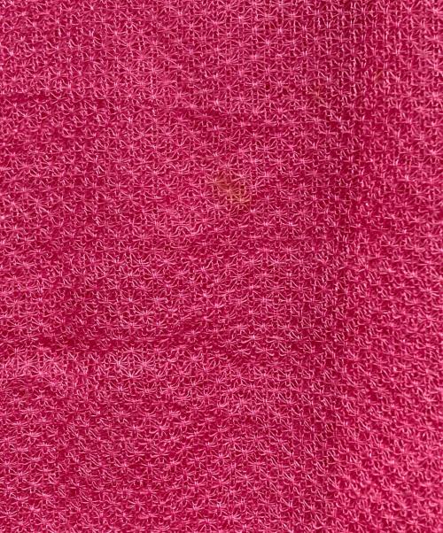 CHANEL（シャネル）CHANEL (シャネル) ココマーク刺繍カシミヤシルクストール ピンクの古着・服飾アイテム