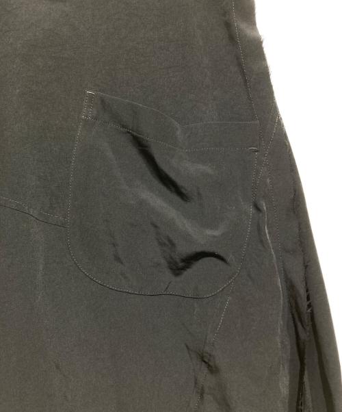 Y's（ワイズ）Y's (ワイズ) カットオフデザイン ロングスカート ブラック サイズ:1の古着・服飾アイテム