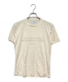 BRUNELLO CUCINELLI（ブルネロクチネリ）の古着「プリントTシャツ」｜ベージュ