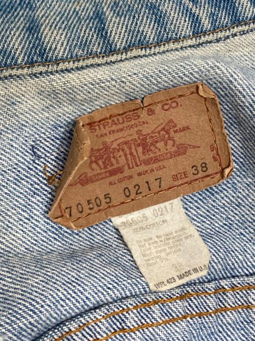 LEVI'S（リーバイス）LEVI'S (リーバイス) デニムジャケット インディゴ サイズ:38の古着・服飾アイテム