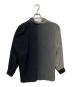 ISSEY MIYAKE (イッセイミヤケ) デザインプルオーバーシャツ ブラック×グレー サイズ:M：30000円