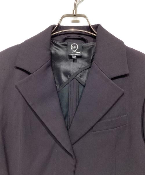 MCQ（マックキュー）MCQ (マックキュー) 比翼コート ネイビー サイズ:IT38の古着・服飾アイテム