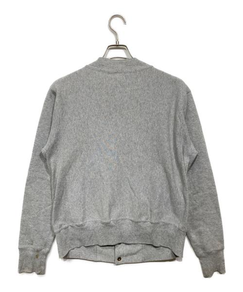 Champion REVERSE WEAVE（チャンピオン リバース ウィーブ）Champion REVERSE WEAVE (チャンピオン リバース ウィーブ) スナップボタンカーディガン グレー サイズ:LARGEの古着・服飾アイテム
