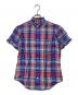 POLO RALPH LAUREN（ポロ・ラルフローレン）の古着「フリルチェックシャツ」｜レッド×ブルー