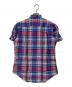 POLO RALPH LAUREN (ポロ・ラルフローレン) フリルチェックシャツ レッド×ブルー サイズ:6：8000円