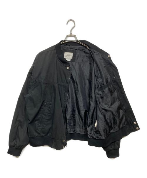 KNIGHTSBRIDGE（ナイツブリッジ）KNIGHTSBRIDGE (ナイツブリッジ) カップショルダージャケット ブラック サイズ:LARGEの古着・服飾アイテム