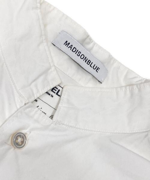 MADISON BLUE（マディソンブルー）MADISON BLUE (マディソンブルー) BELL SLEEVE SH WASHED OUT ホワイト サイズ:01の古着・服飾アイテム