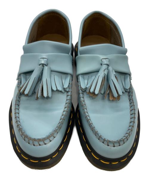 Dr.Martens（ドクターマーチン）Dr.Martens (ドクターマーチン) タッセルローファー ブルー サイズ:4の古着・服飾アイテム