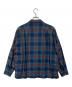 PENDLETON (ペンドルトン) オープンカラーチェックシャツ ブルー×ブラウン サイズ:M：9000円