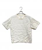 BOTTEGA VENETAボッテガベネタ）の古着「シルクTシャツ」｜ホワイト