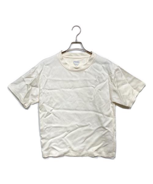 BOTTEGA VENETA（ボッテガベネタ）BOTTEGA VENETA (ボッテガベネタ) シルクTシャツ ホワイト サイズ:XSの古着・服飾アイテム