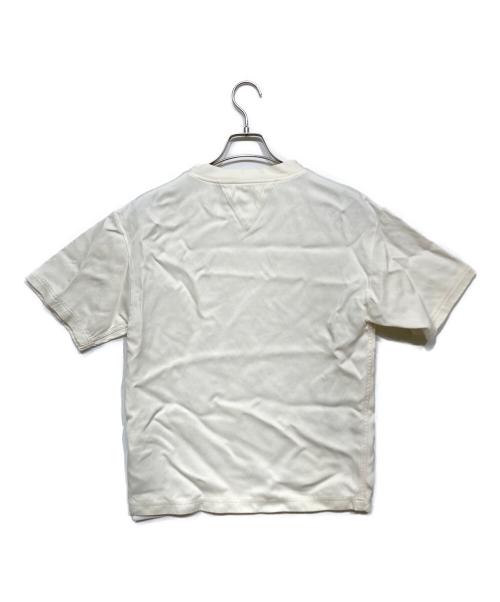 BOTTEGA VENETA（ボッテガベネタ）BOTTEGA VENETA (ボッテガベネタ) シルクTシャツ ホワイト サイズ:XSの古着・服飾アイテム