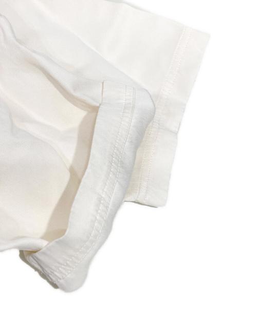 BOTTEGA VENETA（ボッテガベネタ）BOTTEGA VENETA (ボッテガベネタ) シルクTシャツ ホワイト サイズ:XSの古着・服飾アイテム