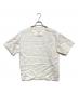 BOTTEGA VENETA（ボッテガベネタ）の古着「シルクTシャツ」｜ホワイト