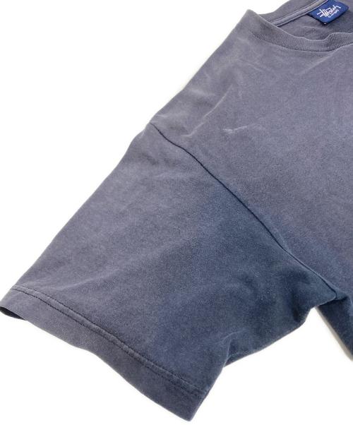 stussy（ステューシー）stussy (ステューシー) SロゴプリントTシャツ ネイビー サイズ:LARGEの古着・服飾アイテム