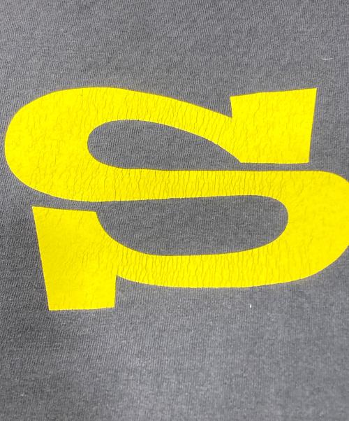 stussy（ステューシー）stussy (ステューシー) SロゴプリントTシャツ ネイビー サイズ:LARGEの古着・服飾アイテム