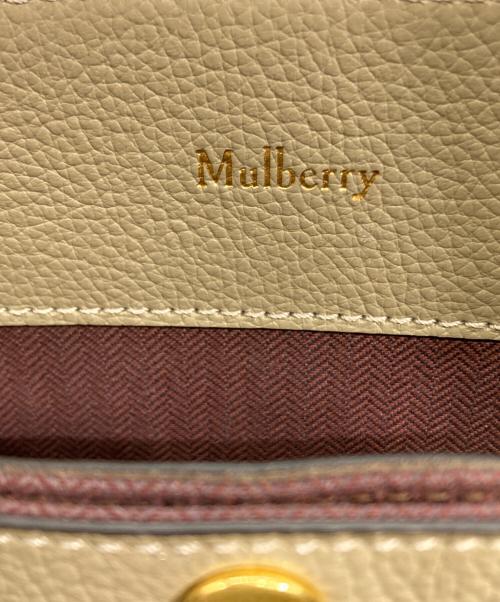 MULBERRY（マルベリー）MULBERRY (マルベリー) Small SEATON 2WAYショルダーバッグ ベージュの古着・服飾アイテム