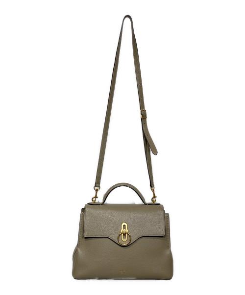 MULBERRY（マルベリー）MULBERRY (マルベリー) Small SEATON 2WAYショルダーバッグ ベージュの古着・服飾アイテム