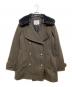 Vivienne Westwood RED LABEL（ヴィヴィアンウエストウッドレッドレーベル）の古着「フェイクファーカラー ショートコート」｜ブラウン