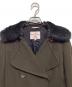 中古・古着 Vivienne Westwood RED LABEL (ヴィヴィアンウエストウッドレッドレーベル) フェイクファーカラー ショートコート ブラウン サイズ:2：20000円