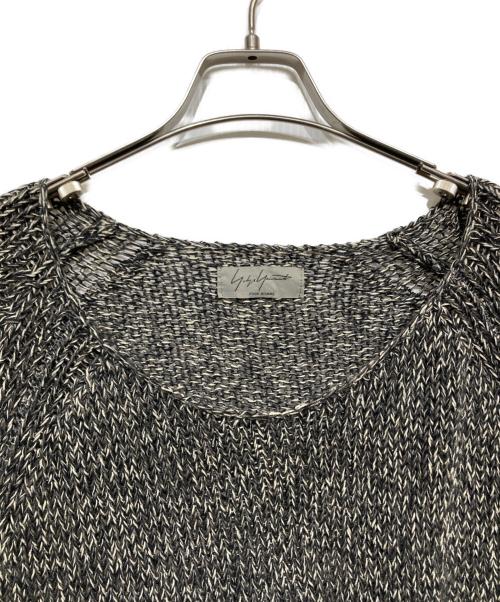 Yohji Yamamoto pour homme（ヨウジヤマモト プールオム）Yohji Yamamoto pour homme (ヨウジヤマモト プールオム) ニット グレー サイズ:3の古着・服飾アイテム