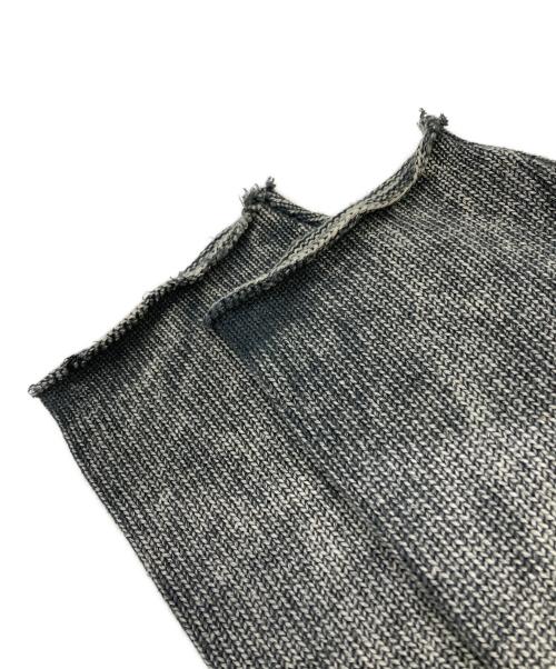 DAIRIKU（ダイリク）DAIRIKU (ダイリク) Vintage Washed Pullover Knit Sweater ブラック サイズ:Lの古着・服飾アイテム