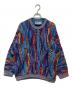 Coogi（クージー）の古着「3Dニット」｜ブルー