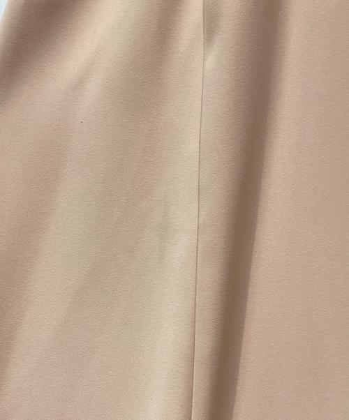 YOKO CHAN（ヨーコチャン）YOKO CHAN (ヨーコチャン) バックギャザーAライン ワンピース ピンク サイズ:38の古着・服飾アイテム