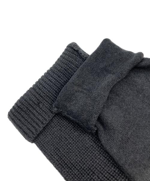 COMME des GARCONS SHIRT（コムデギャルソンシャツ）COMME des GARCONS SHIRT (コムデギャルソンシャツ) 切替Vネックニット グレー サイズ:Mの古着・服飾アイテム