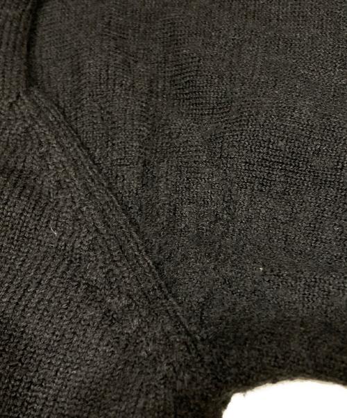 COMME des GARCONS SHIRT（コムデギャルソンシャツ）COMME des GARCONS SHIRT (コムデギャルソンシャツ) 切替Vネックニット グレー サイズ:Mの古着・服飾アイテム