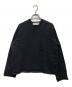 COMME des GARCONS SHIRT（コムデギャルソンシャツ）の古着「切替Vネックニット」｜グレー